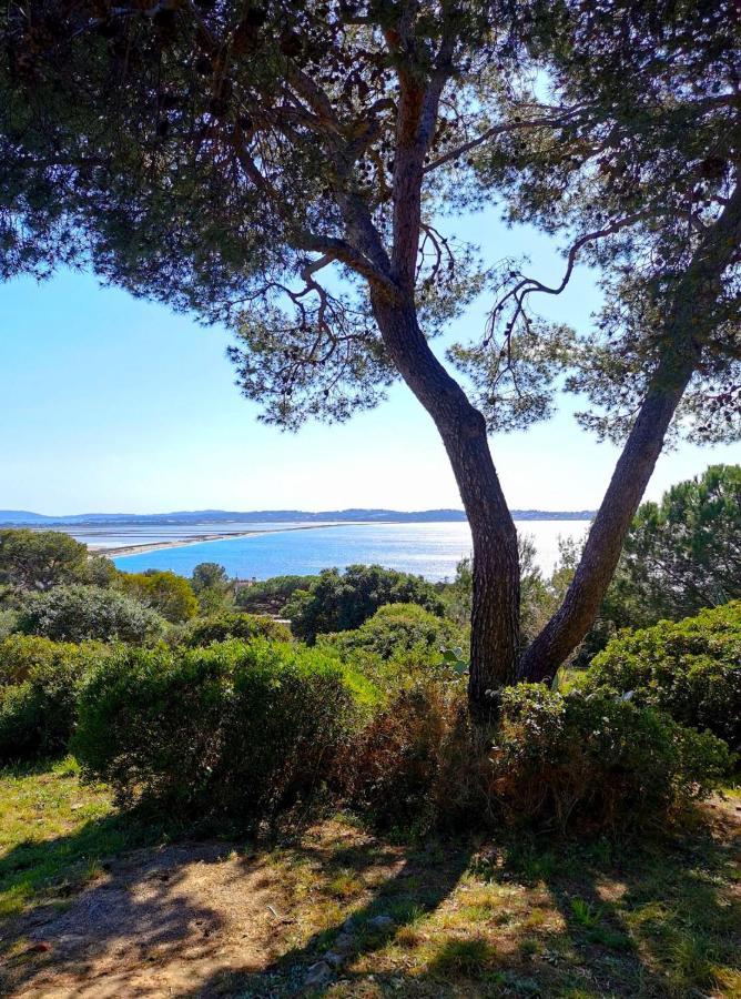 Appartement Hyeres - Costebelle Duplex Vue Mer Balcon Residence Privee Parking - Marie Caroline Exterior foto